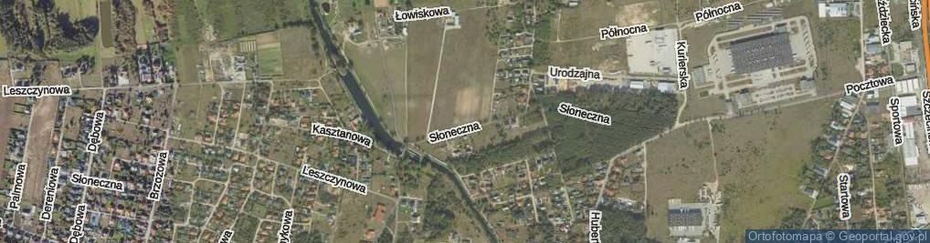 Zdjęcie satelitarne Lazurowa ul.